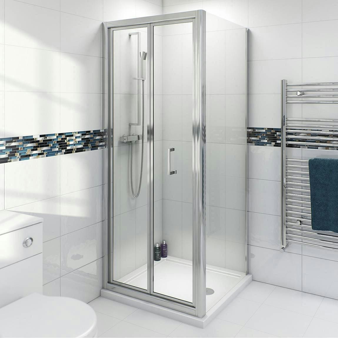 4mm Bifold Shower Enclosure 700 X 800 Special Offer 3573